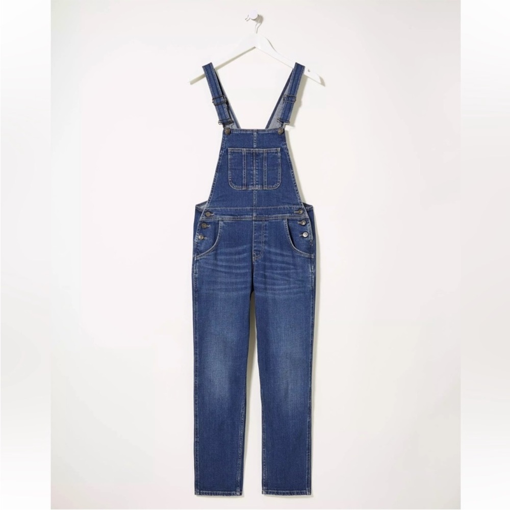 FATFACE Lewes Dungarees, aka Jean overall, Women’s US 8, UK 12, EUR 40. Blue